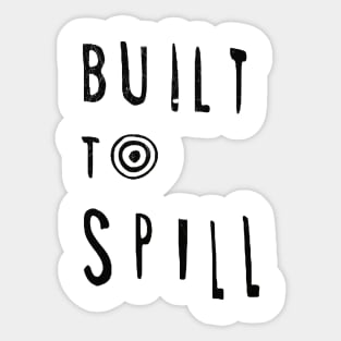 Built To Spill Vintage Sticker